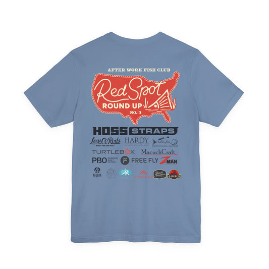 Red Fish Round Up No. 3 Official Tee